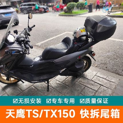 适用天鹰TX150 TX25q0蓝鲟150尾箱TS大号后备箱LX250T工具林海150