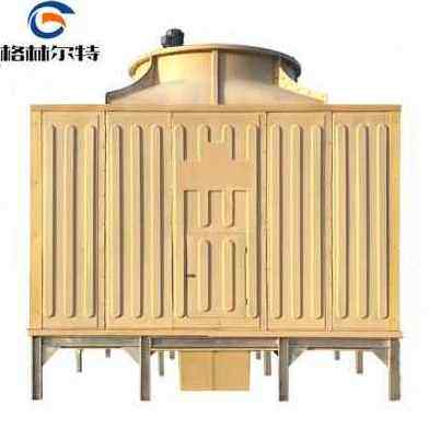 现货厂促新款圆形冷却塔逆流玻璃钢冷F却塔70T圆形冷却塔永磁电机