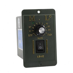 迈力US-52减速调速220V电机调速器15W2E5W40W60W90W250W马达开关