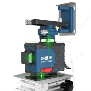 新款 12线水平仪绿光红外线投线室外强光8线贴墙高精度自动打线