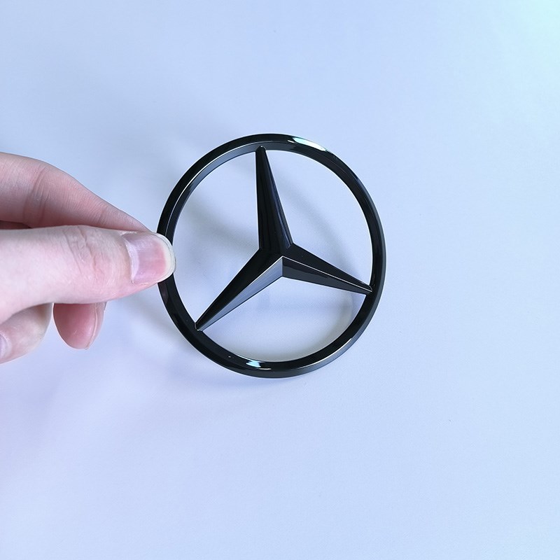 北京奔驰GLA200车m标改装黑色GLA260尾标4MATIC前后标志贴装饰原