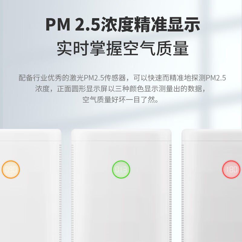 畅呼吸空气净化器强力除r甲醛甲苯雾霾除菌除烟味高CADR值高效低