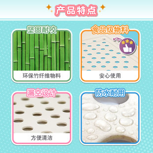 OIC多功能垫盘兔m子龙猫天竺鼠荷兰猪豚鼠宠物貂脚垫托盘草架OC74