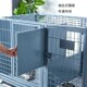 小胖子狗笼隔离犬专用繁育家用室内子母双门獒运S产房折叠不锈养