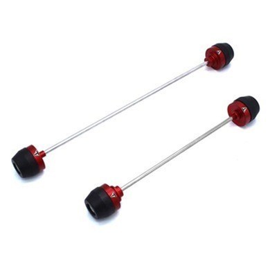 适用凯旋戴d托纳daytona660 改装前后防摔球 前后轮轴 前后防摔杆