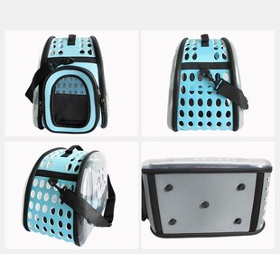 Transparent Foldable Outdoor Pet Travel Carrier Bag Xfor Dog