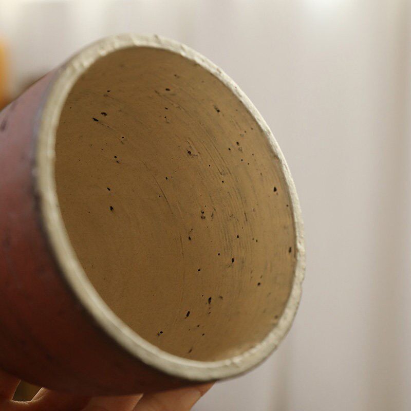 万家造物陶制建水l复古水盂茶洗废水茶缸水洗笔洗茶渣缸功夫茶配