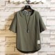Lignen Fashionable Mens Summer sleeved shirt Short Youth