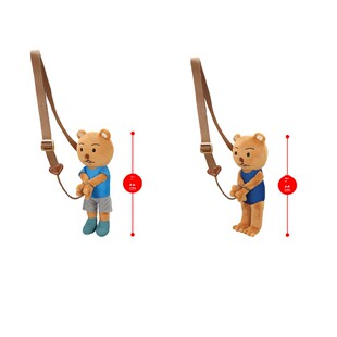 友趣预订 搞笑漫画日和 被拘捕的熊吉 毛绒背包挎包