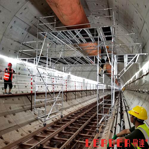 隧道桥 洞工作架 铝合金隧道架 搭可建快易移动降低动强度劳定制