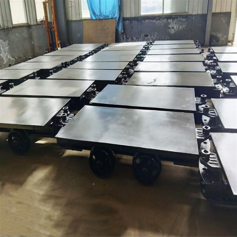 源头MPC30-9出售矿用平车板 质量保证轮式平-板车 PC3M09矿用平板