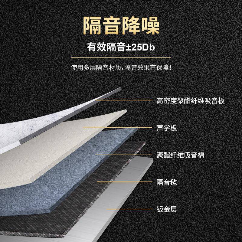 静舱商务办公隔仓隔音音房PDL2音移动可拆卸电话亭会议隔室音间直