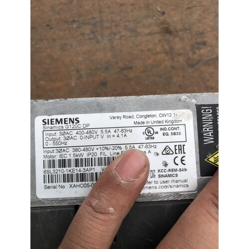议价西门子 6SL3210-1KE14-3AP1 模块包好 机子