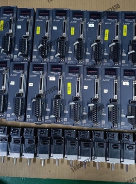 议价拆机三菱伺服电机MR-JE-10A/HG-KN13J-S10议价