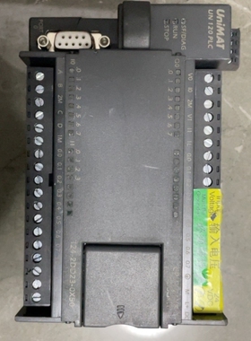 议价UniMAT UN 120 PLC ,二手拆机实物拍摄成
