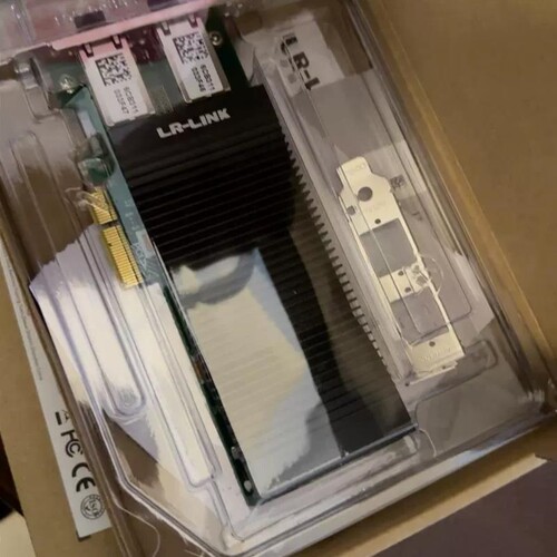 议价【议价】LR-LINK 13张 全新联瑞原厂原装PCIex4千兆双口