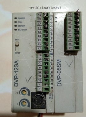 议价台达plc dvp12sa11r和08sm11n成色型号