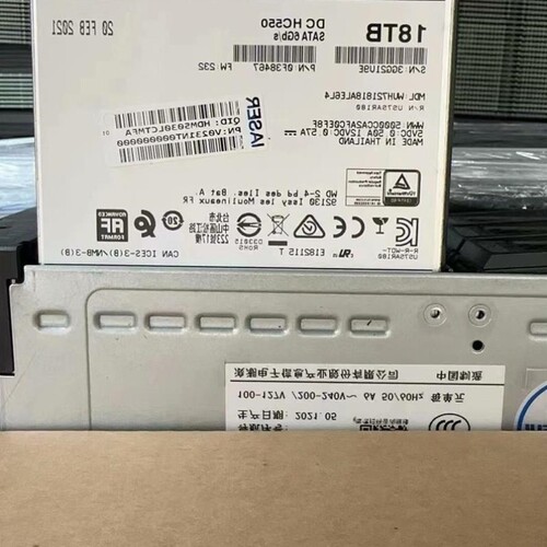 议价议价西数18t氦气盘,HC550系列企业级硬盘,都是21年出厂的议价