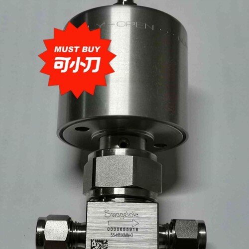 议价议价世伟洛克SS-HBS6MM-O高压气动波纹管密封阀,几乎全新