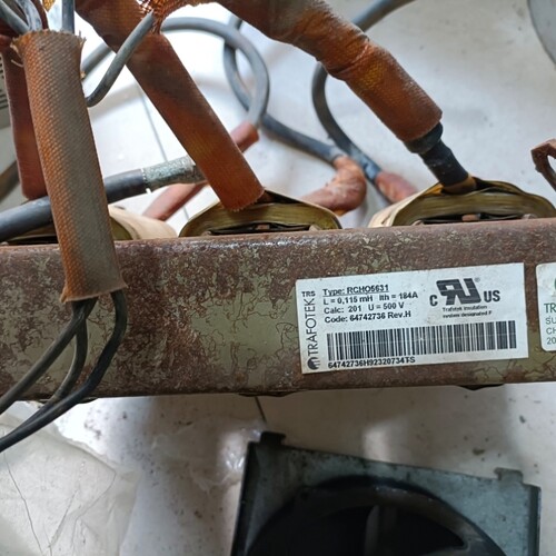 议价拆机ABB 90KW电抗器RCHO5631。