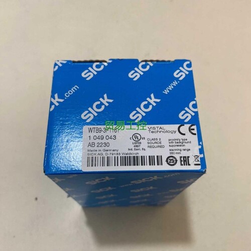 议价-非标价SICK/西克接近开关型号WTB9-3P1161包全新原议价