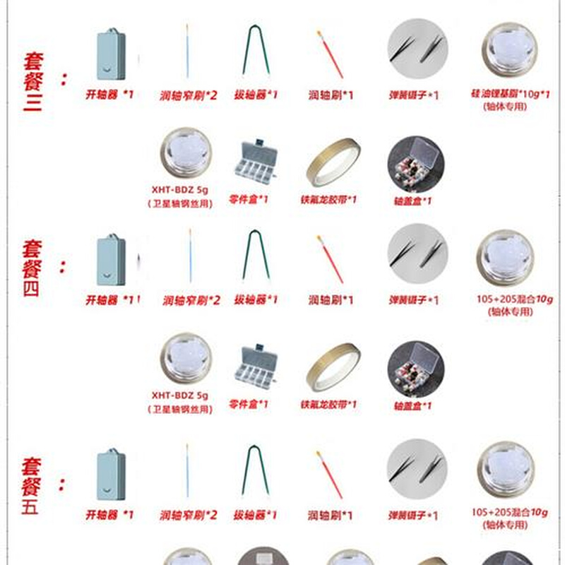 滑盖开轴器金属铝CNC机械键盘开轴器樱桃凯华佳达隆轴体润轴工具 电脑硬件/显示器/电脑周边 键盘 原图主图