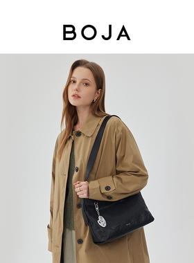 【郜思雯同款】BOJA铂娅新款调色盘hobo包时尚通勤手提单肩斜挎包