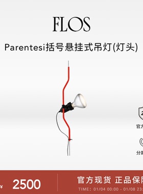 [仅灯头]FLOS Parentesi括号悬挂式吊灯灯头配件须加装于原版灯具