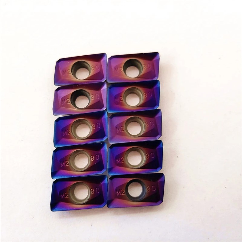 数控铣刀片APMT11l35PDER 1604PDER-M2 H2加工淬火钢高硬钢调质钢