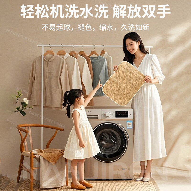 夏季2025新款冰丝凉席A类母婴级冰豆豆软席子双面冬夏两用可机洗a