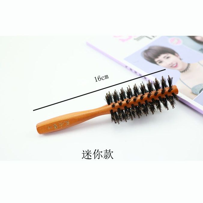 迷你VS圆梳小滚梳防静电颅顶蓬松卷发内扣直发卷梳家用滚梳