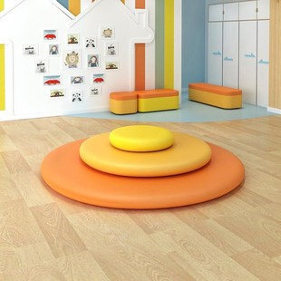 幼儿园活动室早教i中心培训班机构学校阅览室休闲 沙发垫子座