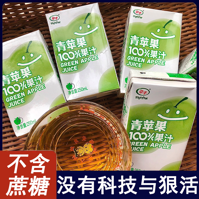 糖尿人专用零食品无蔗糖纯苹果汁三高血糖儿童孕妇糖友控糖