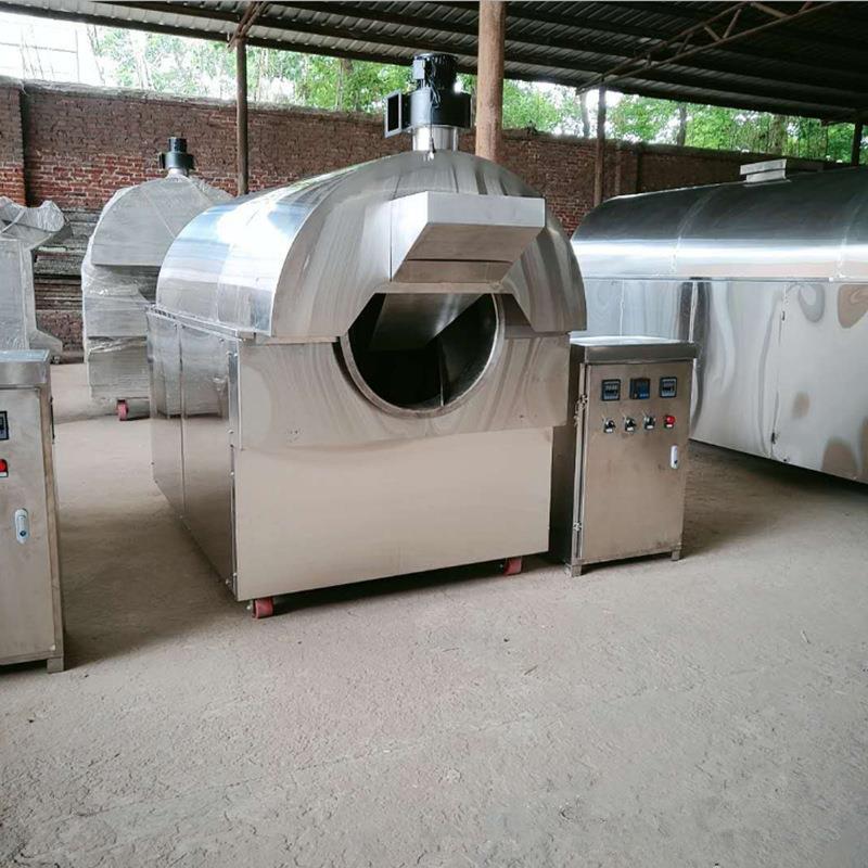 热销大型炒货机 炒苦荞茶炒锅 全自动咖啡豆烘焙机