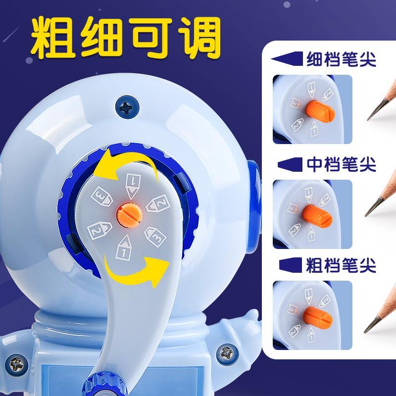卷笔刀小学生专用铅笔削笔器自动进铅手摇式转笔刀幼儿园儿童小型