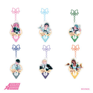 Till动漫潮玩星球 挂件压克力杯垫Ivan 预售 异形舞台