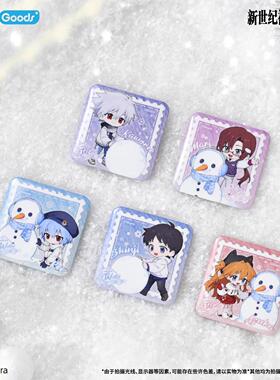 现货# 正版 EVA新世纪福音战士Falling in Winter系列 Q版徽章谷