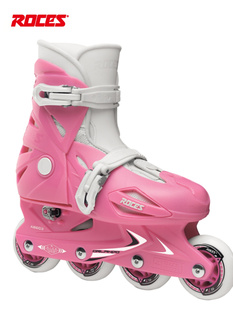 单排若喜士直排轮套装 奥兰多3代可调溜冰鞋 ROCES乐喜士儿童轮滑鞋