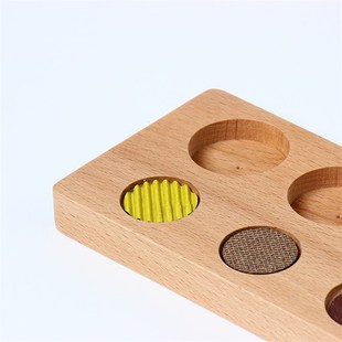 极速厂家幼儿早教触摸柱蒙特梭利感官类幼儿触觉S早教教具蒙氏教