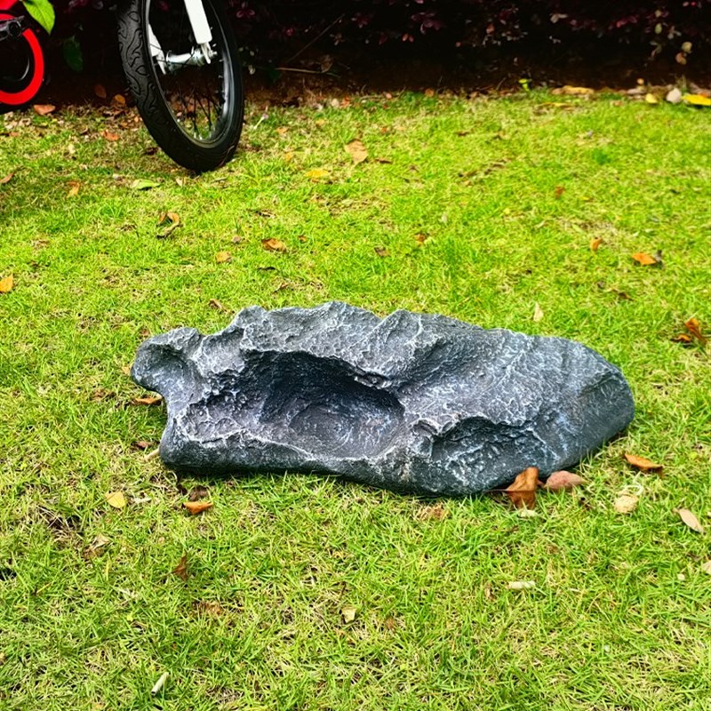 极速仿真石头造景树脂假山泡沫泡沫D摆件空心人造塑料假鹅卵石布