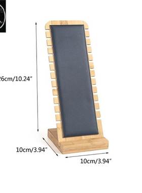 极速Bamboo Jewelry Display Stand Necklace MDisplay Stand Woo