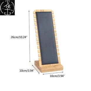 Jewelry MDisplay Display Necklace Woo Stand 极速Bamboo