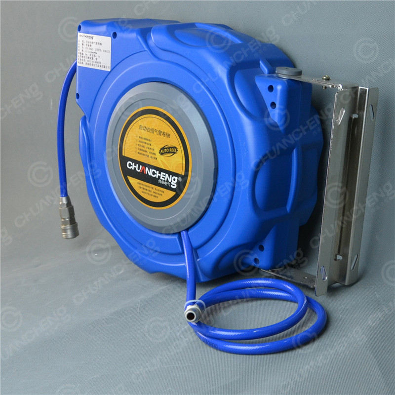 极速厂销新8x12气管自动伸缩卷轴卷管器气鼓卷线器PVU夹纱管卷轴