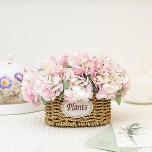 极速新品冰箱顶上面n的装饰摆饰上放的花柜机空调上的摆件花装饰