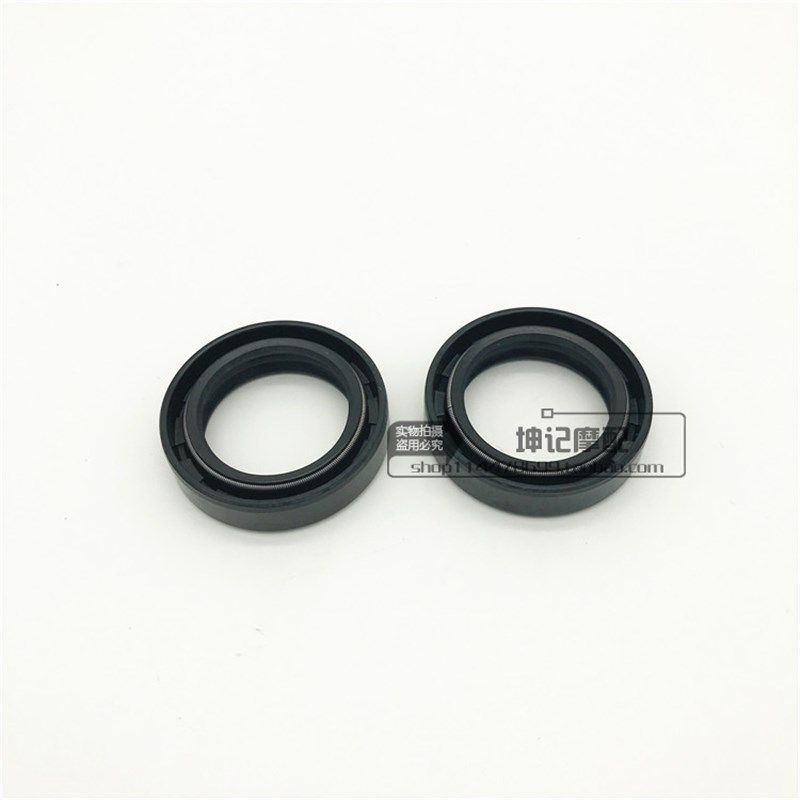极速适用豪爵悦星HJ125rT-9/9A/9C/9D踏板摩托车前减震器油封避震