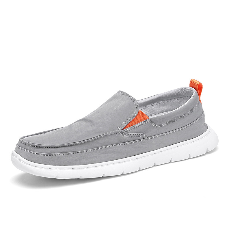 新品大码老北京布鞋男45一u脚蹬懒人休闲板鞋46码男士夏季透气百