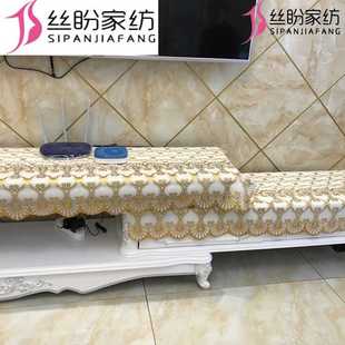 极速长条桌长台台布北欧式电视柜垫子防水L长方形咖啡厅餐桌垫整