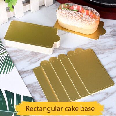 极速Pack of 100 Cake Base Boards Mousse CupcakeS Cardboard P