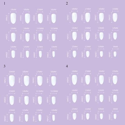 极速24pcsbox Fake nails Tai Chi WhitGe and Black Nail Finish