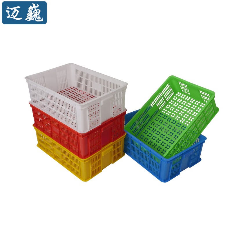 极速迈巍塑料镂空筐子服装运输物流周转J筐零件分拣筐仓库杂物收